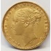 AUSTRALIA 1876 . ONE 1 SOVEREIGN . MELBOURNE . GOLD